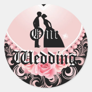 Onze bruiloft Sticker