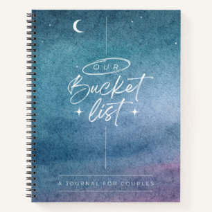 Onze Bucket List A Journal for Couples Memory Book Notitieboek