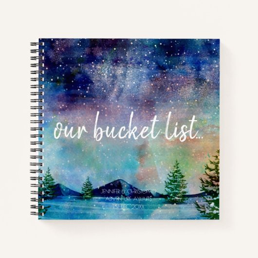 Onze Bucket List Couples Keepomwille Journal Notitieboek (Voorkant)