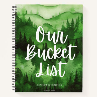 Onze bucketlist koppels Avontuur Keepsake Notitieboek