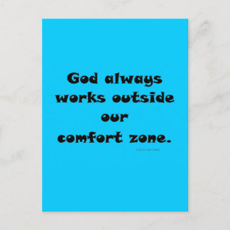 onze comfortzone briefkaart