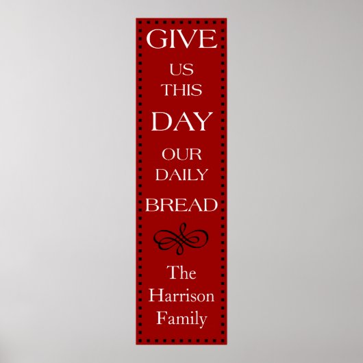 Onze dagelijkse brood poster (Voorkant)