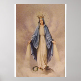 Onze Dame koningin van de hemel Poster