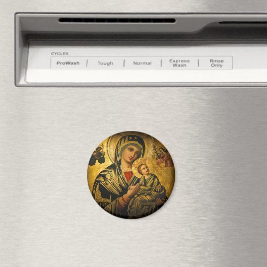 Onze Dame Perpetual Help Magnet Magneet (Insitu (Vaatwasser))