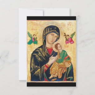 Onze Dame Perpetual Help Prayer Card