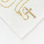 Onze dame, ster van het Zee, vlootsdeken Fleece Deken (Hoek)