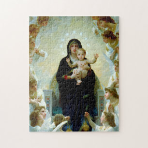 Onze dame van Angels Beauful Madonna en Child Legpuzzel