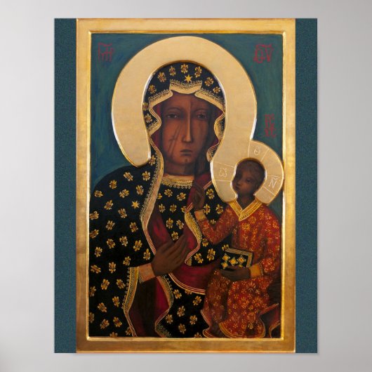 Onze dame van Czestochowa Poster (Voorkant)