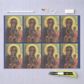 Onze dame van Czestochowa Tissuepapier (Craft)