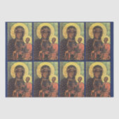 Onze dame van Czestochowa Tissuepapier (Voorkant)