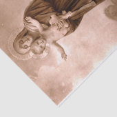 Onze dame van de Angels door William Bouguereau Tissuepapier (Detail)