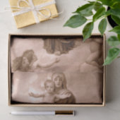 Onze dame van de Angels door William Bouguereau Tissuepapier (Geschenk)