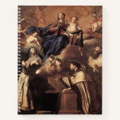 Onze dame van de berg Carmel 1641 Notitieboek (Voorkant)