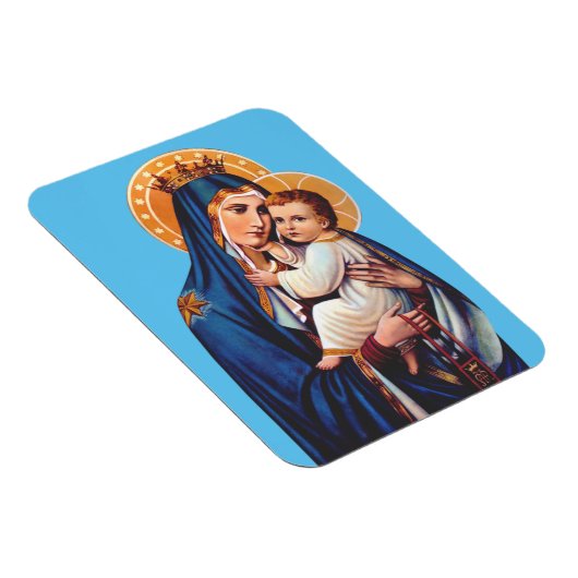 Onze dame van de berg Carmel Magneet (Rechterzijde)