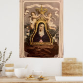 Onze dame van de Heilige Cave Poster (Keuken)