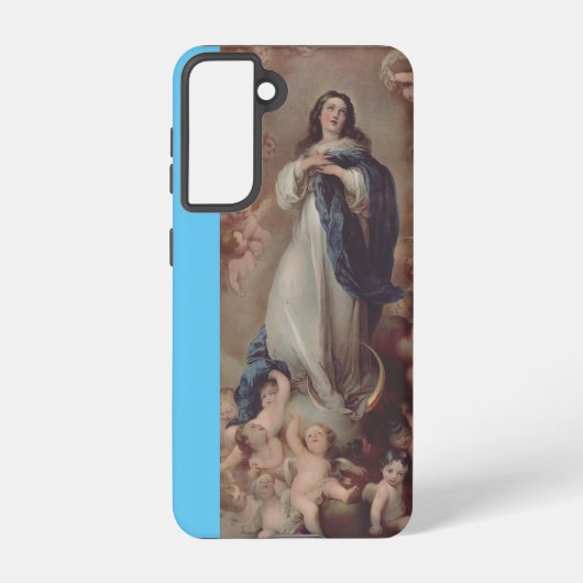 Onze dame van de onbevredigde conceptie samsung galaxy hoesje (Achterkant)