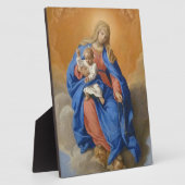 Onze dame van de Rosary Fotoplaat (Zijkant)