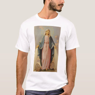 Onze dame van de Rosary Latijnse Mass T-shirt