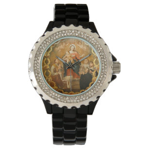 Onze dame van de Rosary Women's Watch Horloge