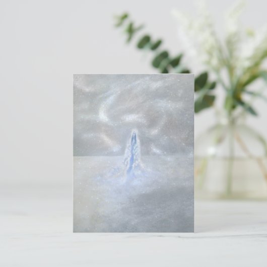 Onze dame van de Snows Briefkaart (Staand voorkant)