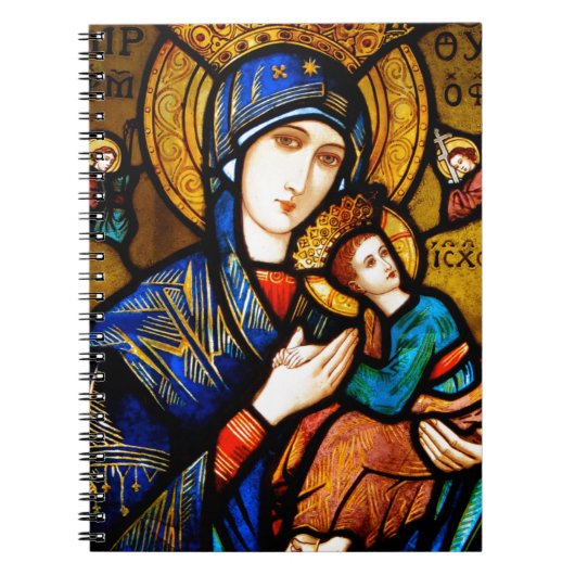 onze dame van eeuwige hulp notitieboek (Voorkant)