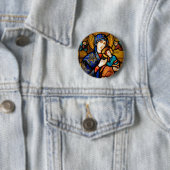 onze dame van eeuwige hulp ronde button 5,7 cm (In situ)