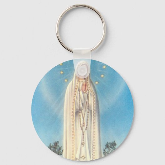Onze dame van Fatima Rosary Sleutelhanger (Voorkant)