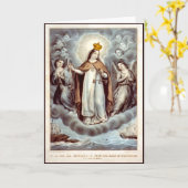 Onze Dame van Genade Kaart (Gele Bloem)