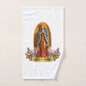 Onze dame van Guadalupe Bad Handdoek (Handdoek)