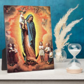 Onze dame van Guadalupe-beschermer van de ongebore Fotoplaat (Zijkant)