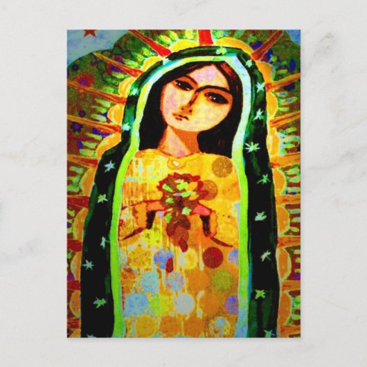 Onze dame van Guadalupe Briefkaart (Voorkant)