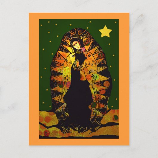 Onze dame van Guadalupe Briefkaart (Voorkant)