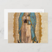 Onze dame van Guadalupe Briefkaart (Voorkant / Achterkant)