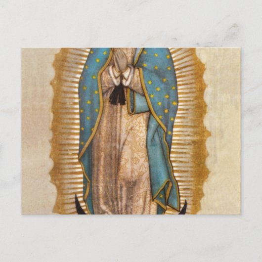 Onze dame van Guadalupe Briefkaart (Voorkant)