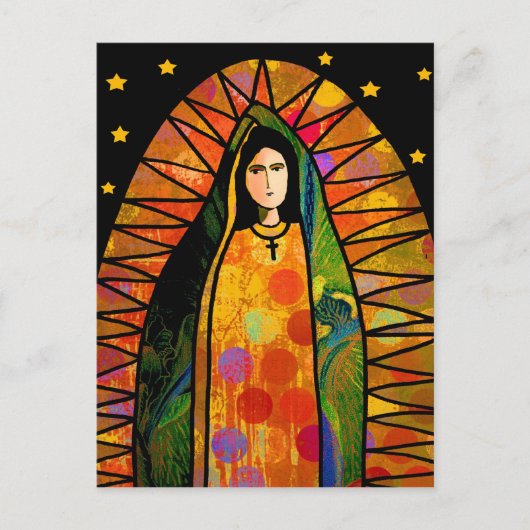 Onze dame van Guadalupe Briefkaart (Voorkant)