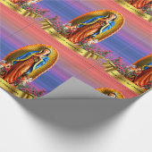 Onze dame van Guadalupe Cadeaupapier (Hoek)