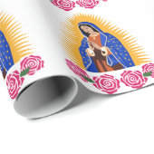Onze dame van Guadalupe Cadeaupapier (Rol Hoek)
