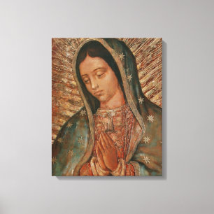 onze dame van guadalupe canvas afdruk