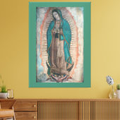 Onze dame van Guadalupe Canvas Afdruk (Insitu (Woonkamer))