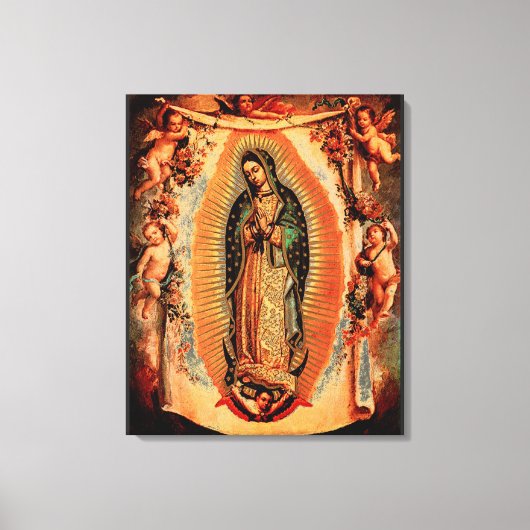 Onze dame van Guadalupe Canvas Afdruk (Voorkant)