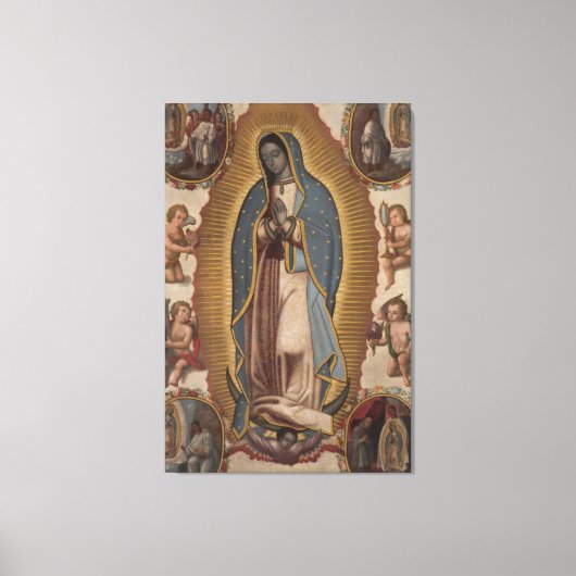 Onze dame van Guadalupe Canvas Afdruk (Voorkant)