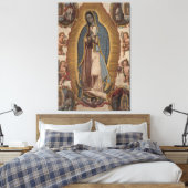 Onze dame van Guadalupe Canvas Afdruk (Insitu (Slaapkamer))