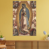 Onze dame van Guadalupe Canvas Afdruk (Insitu (Woonkamer))
