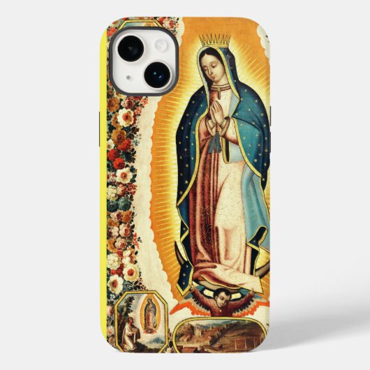 Onze dame van Guadalupe Case-Mate iPhone Case (Achterkant)