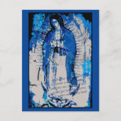 Onze dame van Guadalupe Collage Briefkaart (Voorkant)