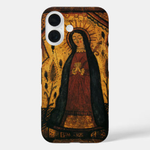 Onze dame van Guadalupe door Pedro Antonio Fresqui iPhone 16 Hoesje