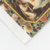 Onze dame van Guadalupe Fleece Deken (Hoek)