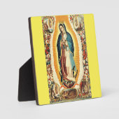 Onze dame van Guadalupe Fotoplaat (Voorkant)