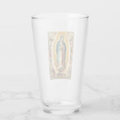 Onze dame van Guadalupe Glas (Achterkant)
