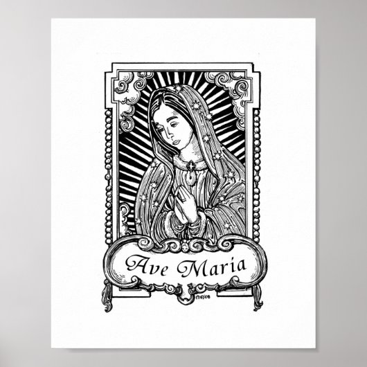 Onze dame van Guadalupe (I) Poster (Voorkant)